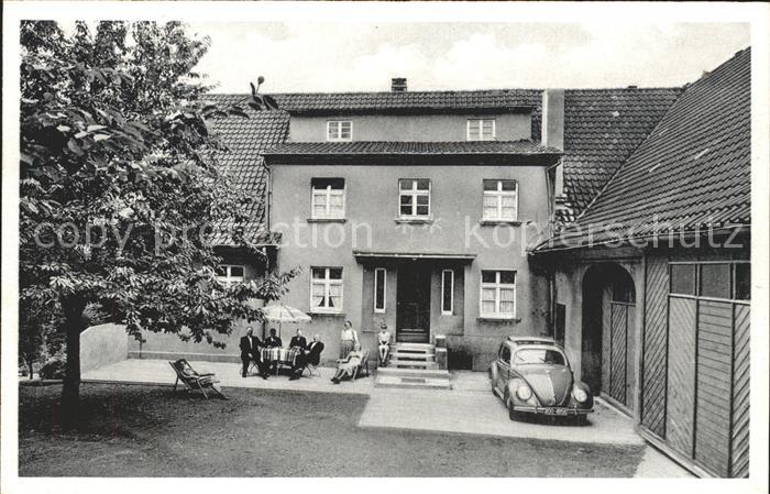 Dahl Hagen Pension Eichelnbleck Auto