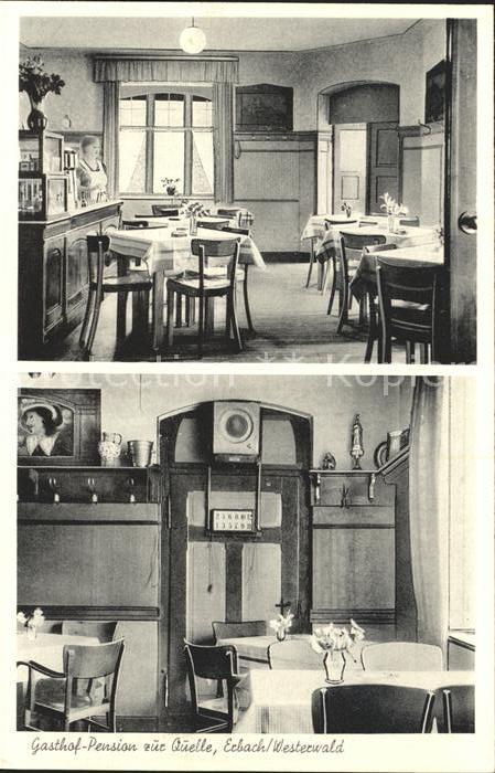 Erbach Westerwald Gasthaus Pension zur Quelle