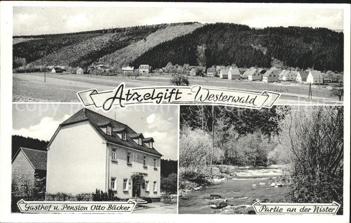 Atzelgift Gasthaus Pension Otto Baecker Nister