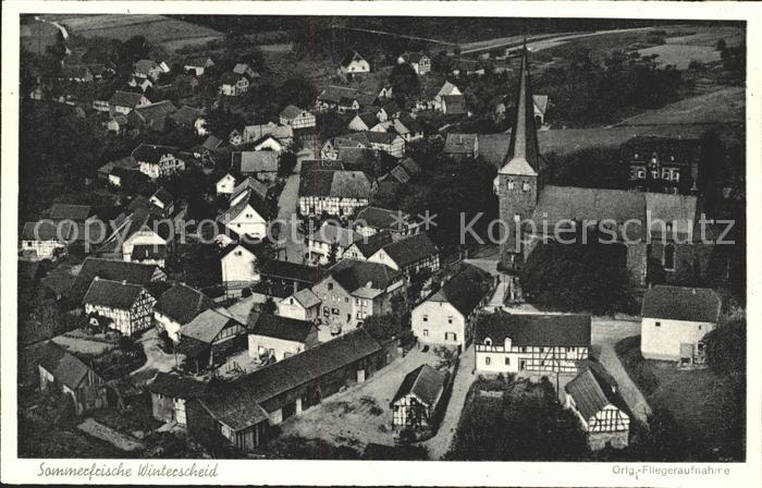 Winterscheid Siegkreis Fliegeraufnahme