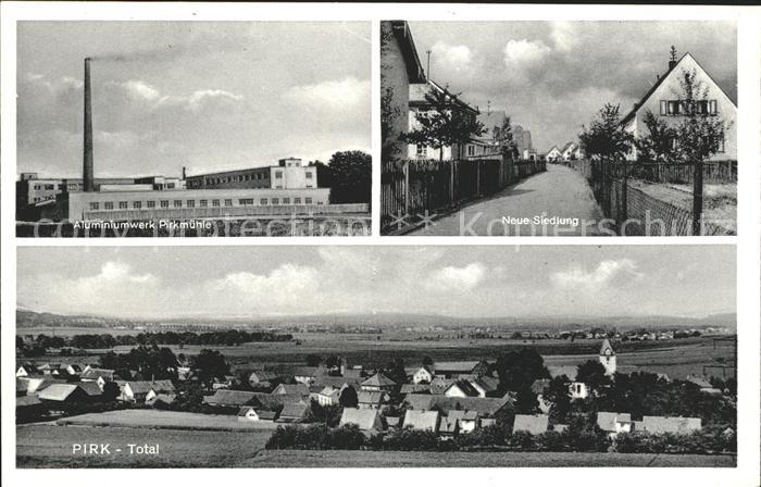 Pirk Weiden Aluminiumwerk Pirkmuehle Siedlung