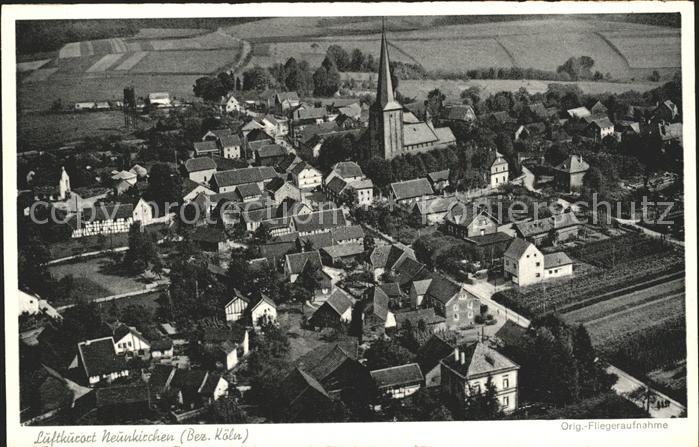 Neunkirchen-Seelscheid Fliegeraufnahme