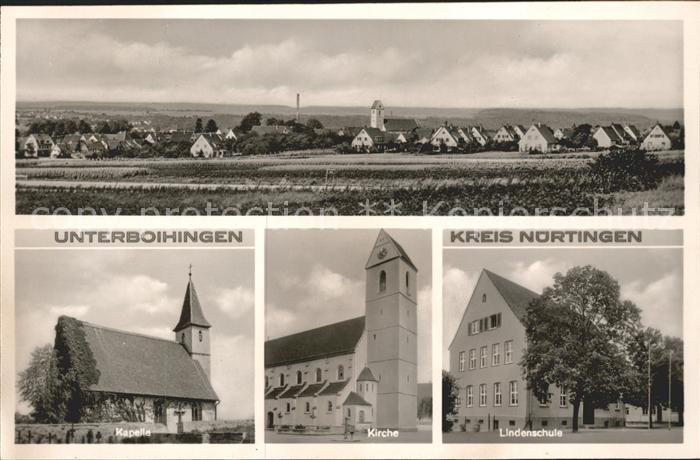 Unterboihingen Lindenschule Kapelle