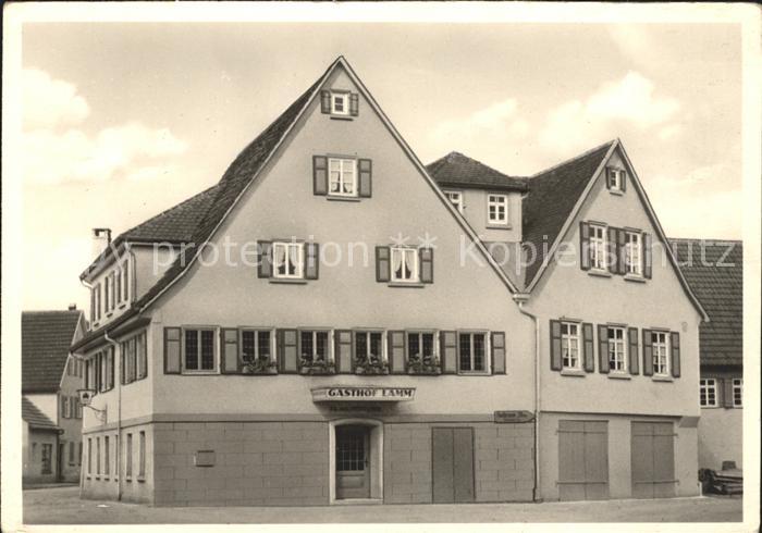Grossaspach Gasthaus Restaurant Lamm