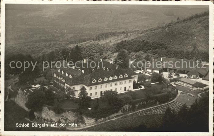 Obereggenen Fliegeraufnahme Schloss Buergeln