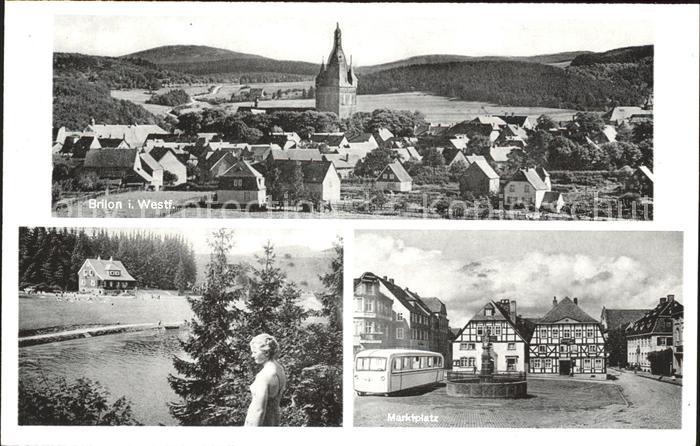 Brilon Marktplatz See