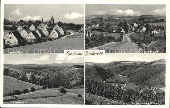 Breckerfeld Westerwald Ehringhausen Kalthauser Hoehen Steinbachtal