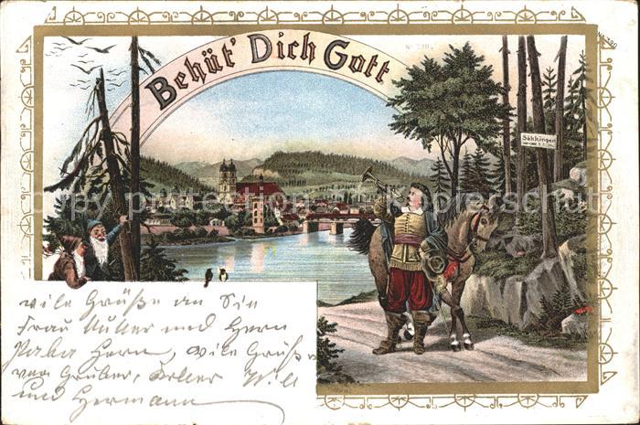 Bad Saeckingen Reiter Rhein