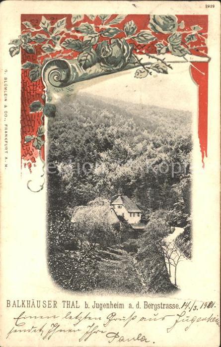 Jugenheim Seeheim-Jugenheim Balkhaeuser Thal