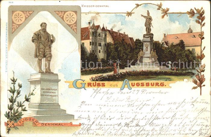 Augsburg Kriegerdenkmal Fuggerdenkmal