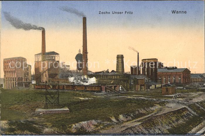Wanne-Eickel Zeche Unser Fritz