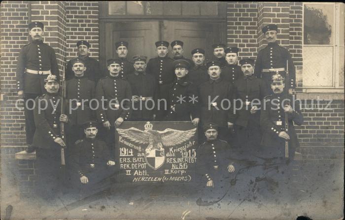 Moers Soldatengruppenfoto