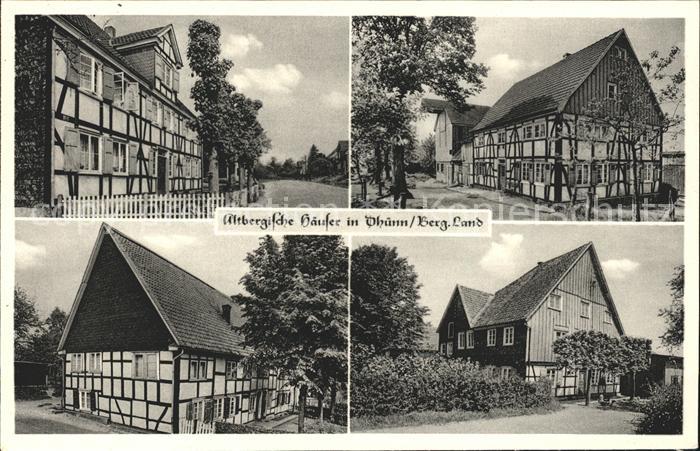 Dhuenn Wipperfuerth Altbergische Haeuser