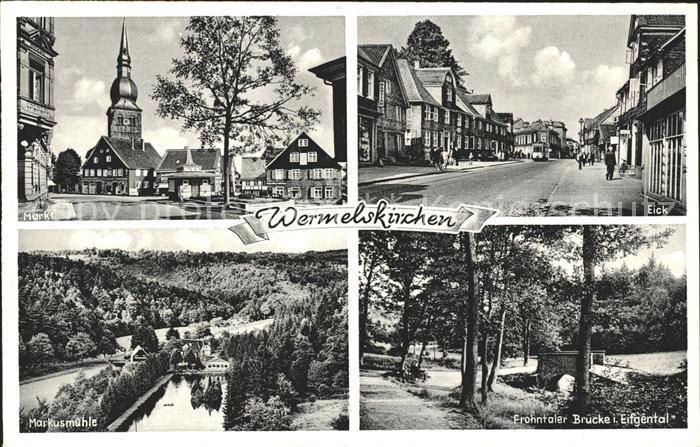 Wermelskirchen Eick Markusmuehle Frohntaler Bruecke