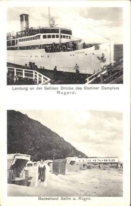 Sellin Ruegen Landungsbruecke Strand