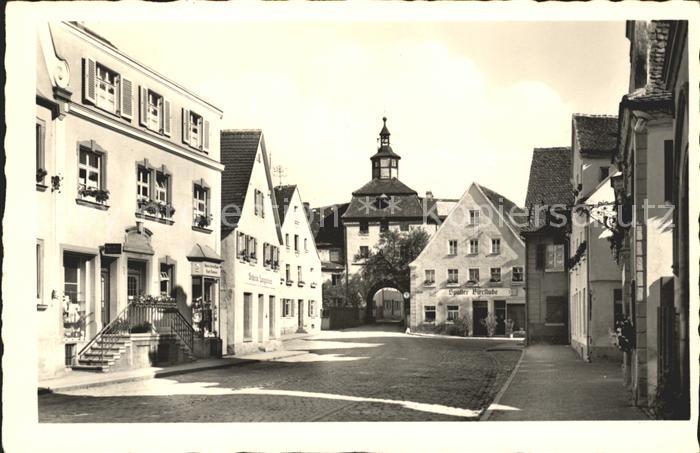 Wassertruedingen Marktplatz Stadttor