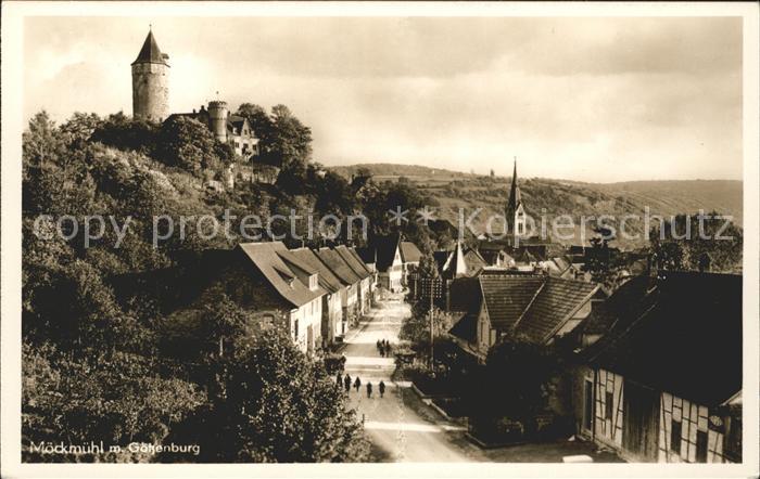 Moeckmuehl mit Goetzenburg