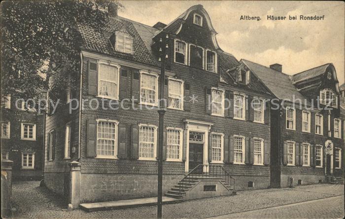 Altberg Haeuser bei Ronsdorf