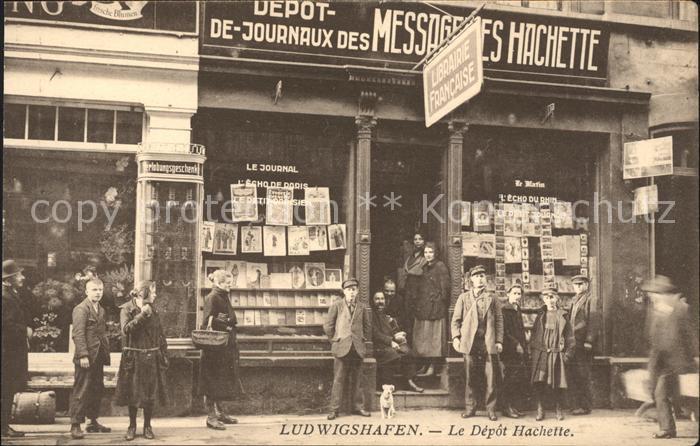 Ludwigshafen Rhein Le Depot Hachette Zeitungskiosk