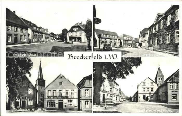 Breckerfeld Frankfurter Strasse Denkmalstrasse