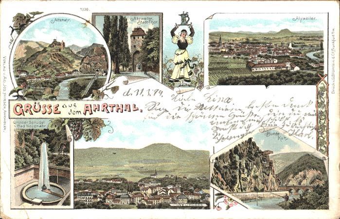 Ahrtal Ahrweiler Stadttor Bunte Kuh Altenahr