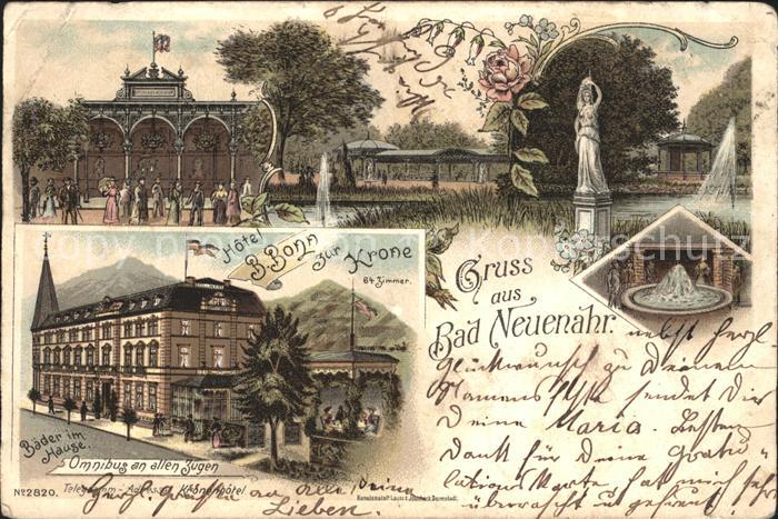 Bad Neuenahr-Ahrweiler Hotel B. Bonn zur Krone