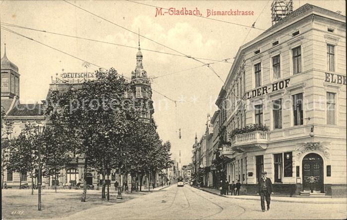 Moenchengladbach Bismarckstrasse Strassenbahn