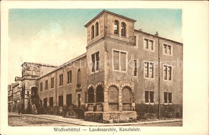 Wolfenbuettel Landesarchiv Kanzleistrasse