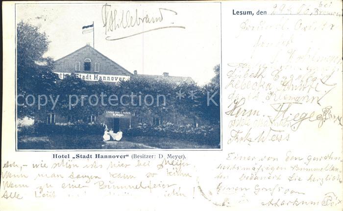 Lesum Hotel Stadt Hannover D. Meyer