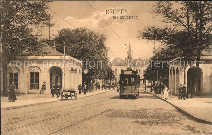 Bremen Doventor Strassenbahn