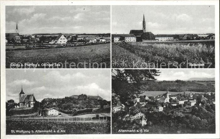 Altenmarkt Alz Obinger See Rabenden St. Wolfgang