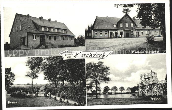 Kirchdorf Haag Kaufhaus Roehrkasten Ehrenmal Freibad