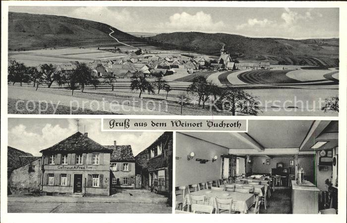 Duchroth Gasthaus Alfred Porr