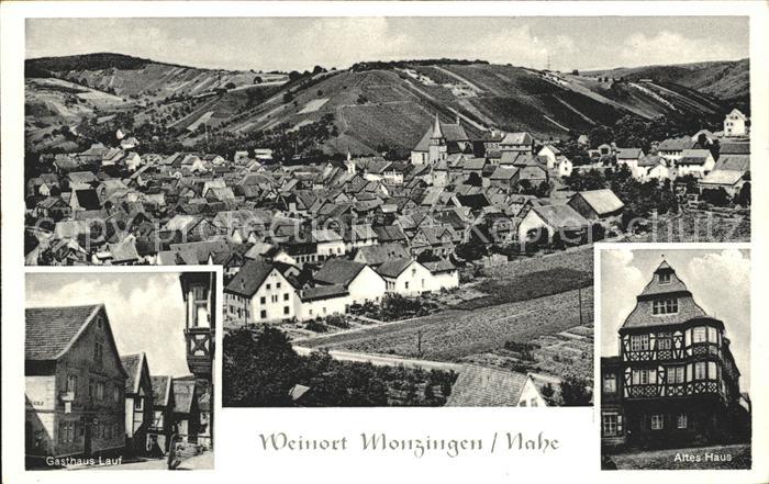 Monzingen Gasthaus Lauf