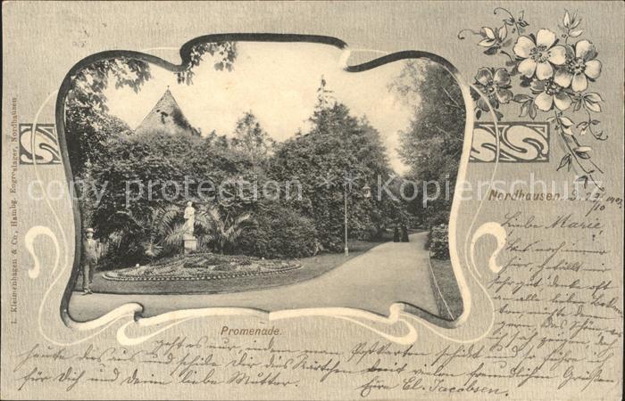 Nordhausen Thueringen Promenade