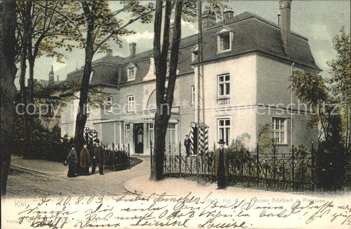 Kiel Villa des Prinzen Adalbert von Preussen