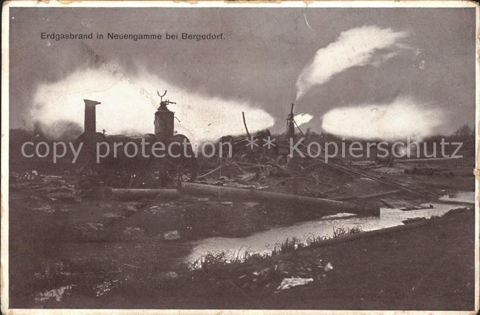 Neuengamme Erdgasbrand