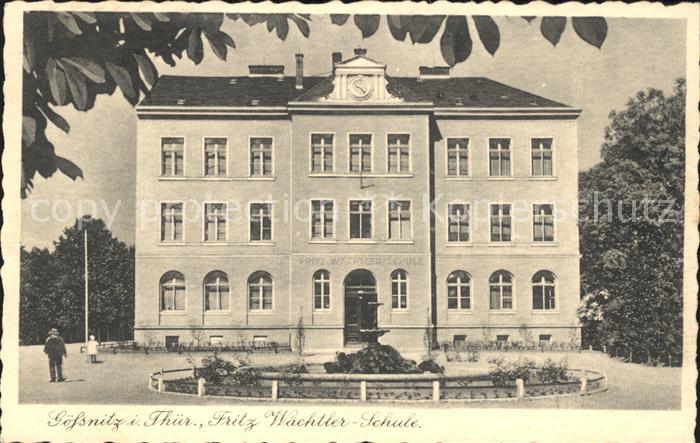 Goessnitz Thueringen Fritz Waechtler Schule