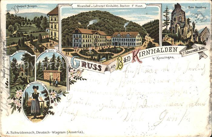 Bad Kirnhalden Ruine Hochberg