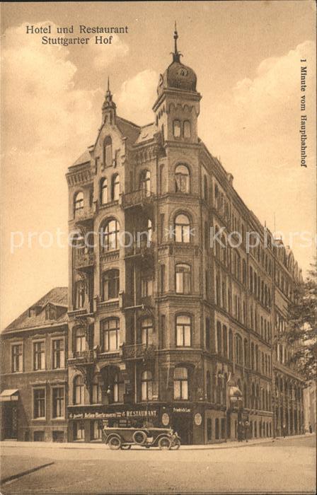Hamburg Hotel Restaurant Stuttgarter Hof Bremer Reihe 10 Auto Friedrich Luz