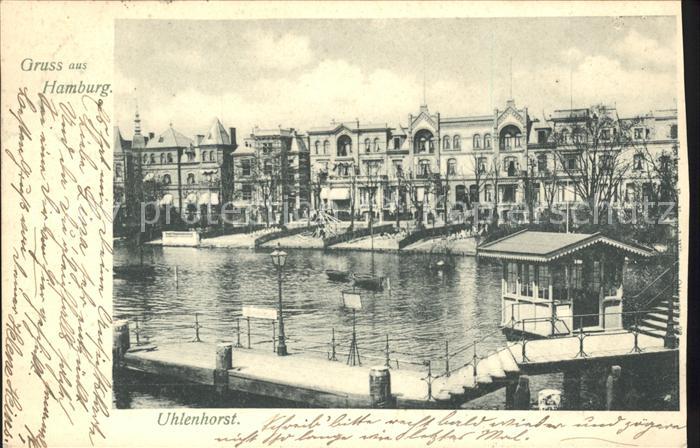 Hamburg Uhlenhorst Seebruecke