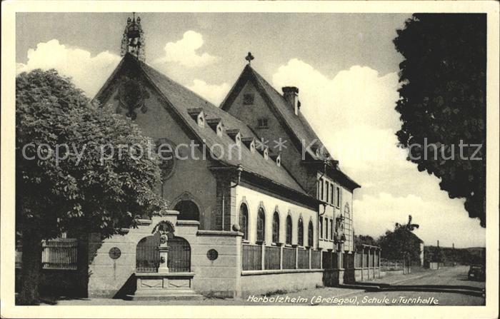 Herbolzheim Breisgau Schule und Turnhalle