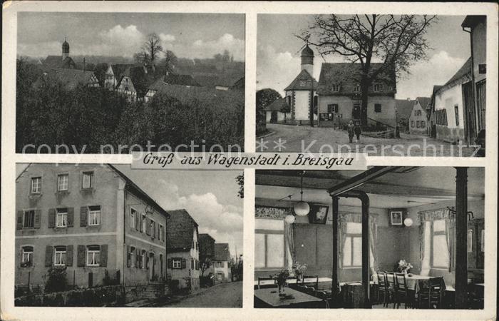 Wagenstadt Gasthaus Metzgerei zum Hirschen Karl Giese
