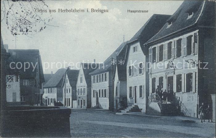Herbolzheim Breisgau Hauptstrasse Brunnen
