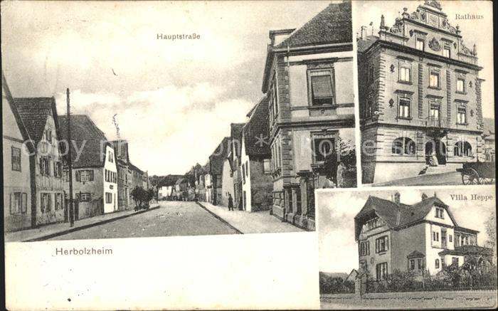 Herbolzheim Breisgau Hauptstrasse Villa Heppe