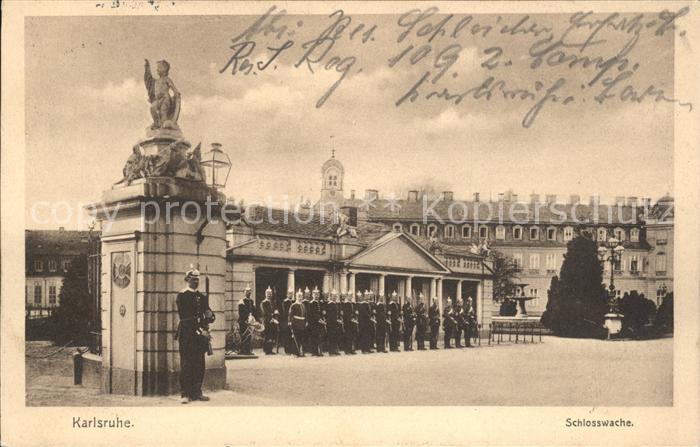 Karlsruhe Baden Schlosswache