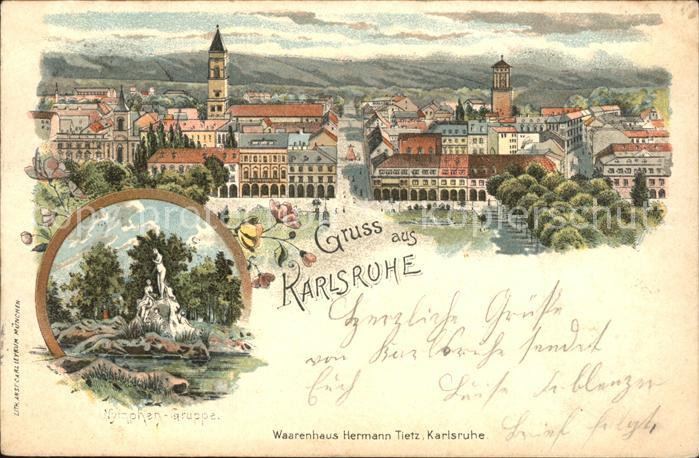 Karlsruhe Baden Nymphen-Gruppe