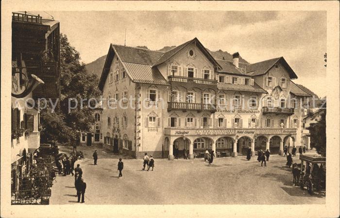 Oberammergau Kurhotel Wittelsbach links Hotel Alte Post
