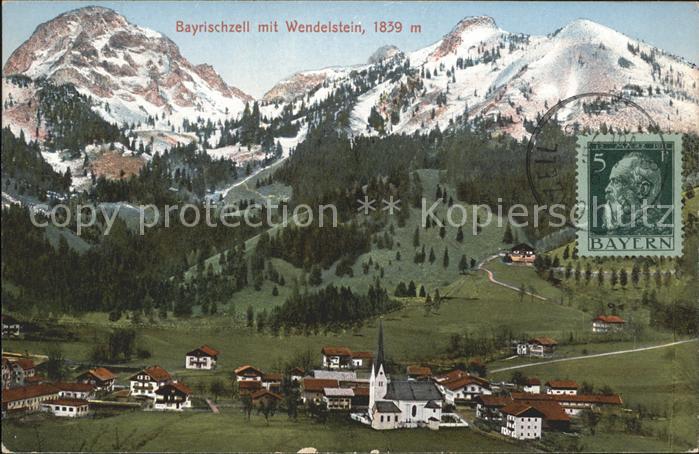 Bayrischzell mit Wendelstein