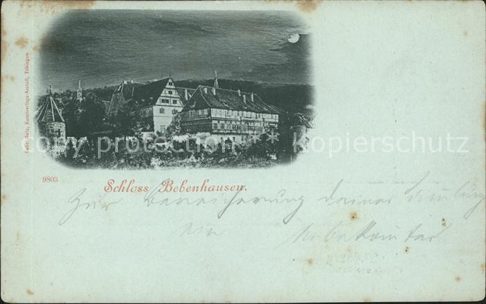 Bebenhausen Tuebingen Schloss